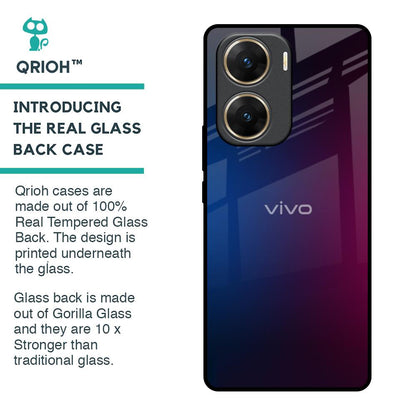 Mix Gradient Shade Glass Case For Vivo V29e 5G