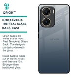Smokey Grey Color Glass Case For Vivo V29e 5G