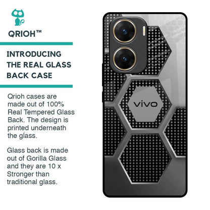 Hexagon Style Glass Case For Vivo V29e 5G