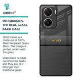 Grey Metallic Glass Case For Vivo V29e 5G