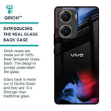 Fine Art Wave Glass Case for Vivo V29e 5G