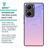 Lavender Gradient Glass Case for Vivo V29e 5G