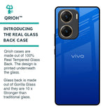 Egyptian Blue Glass Case for Vivo V29e 5G
