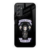 Touch Me & You Die Samsung Galaxy F34 5G Glass Back Cover Online