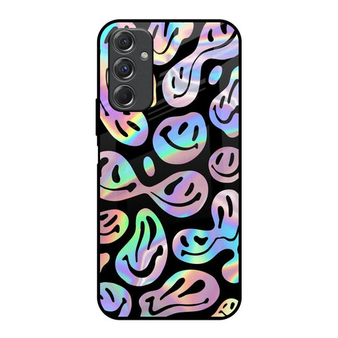 Acid Smile Samsung Galaxy F34 5G Glass Back Cover Online