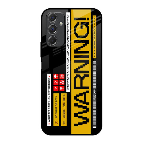 Aircraft Warning Samsung Galaxy F34 5G Glass Back Cover Online