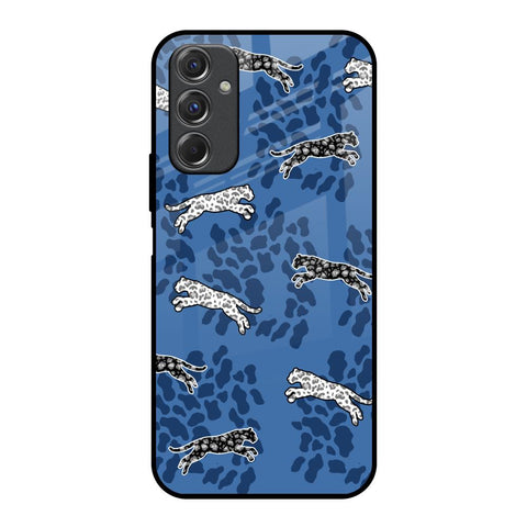 Blue Cheetah Samsung Galaxy F34 5G Glass Back Cover Online
