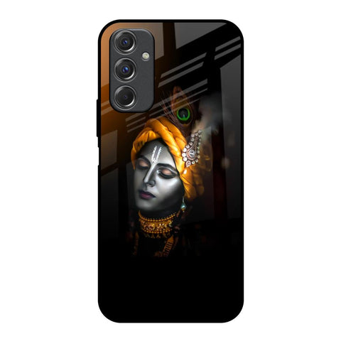 Ombre Krishna Samsung Galaxy F34 5G Glass Back Cover Online