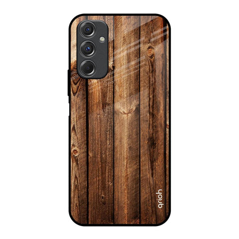 Timber Printed Samsung Galaxy F34 5G Glass Back Cover Online
