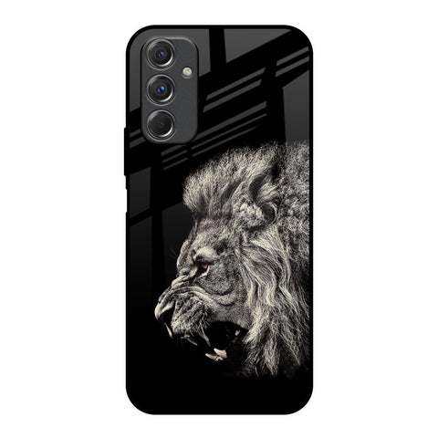 Brave Lion Samsung Galaxy F34 5G Glass Back Cover Online