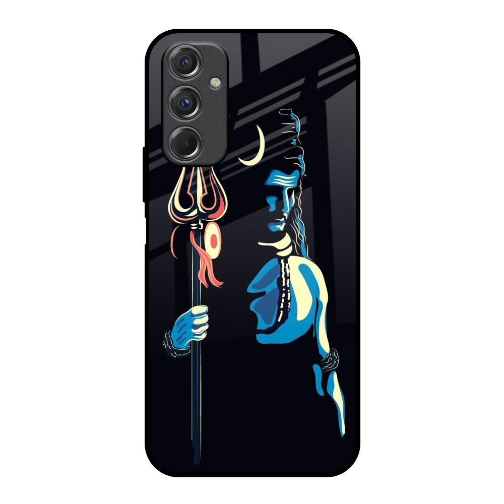 Mahakal Samsung Galaxy F34 5G Glass Back Cover Online