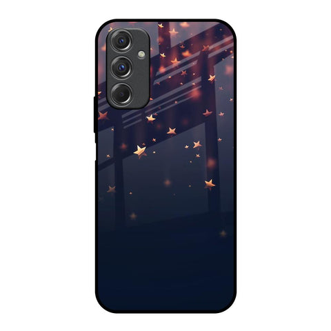 Falling Stars Samsung Galaxy F34 5G Glass Back Cover Online