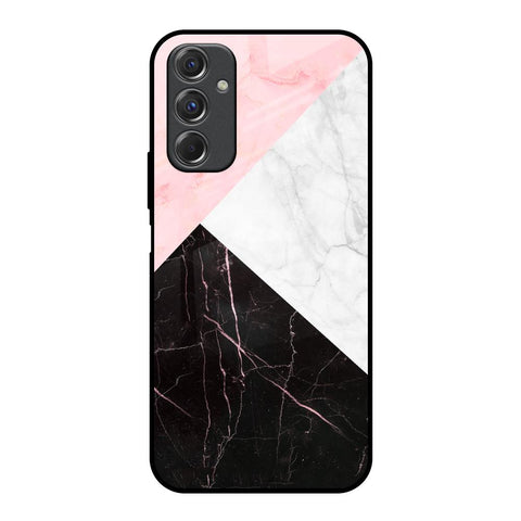 Marble Collage Art Samsung Galaxy F34 5G Glass Back Cover Online