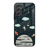 Astronaut Dream Samsung Galaxy F34 5G Glass Back Cover Online
