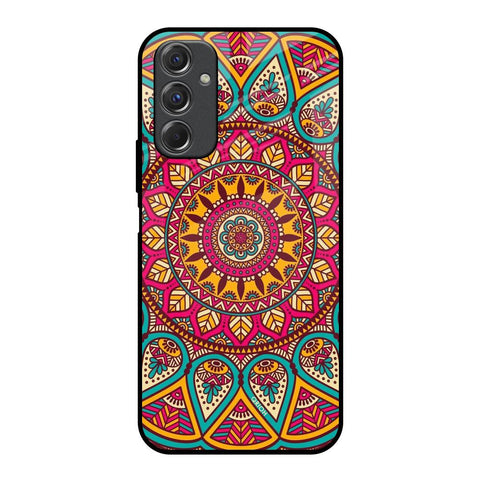 Elegant Mandala Samsung Galaxy F34 5G Glass Back Cover Online