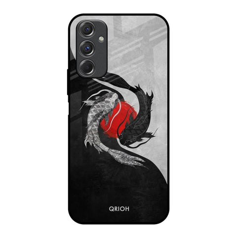 Japanese Art Samsung Galaxy F34 5G Glass Back Cover Online