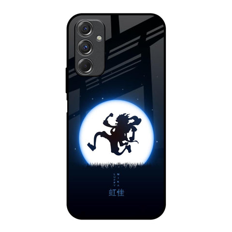 Luffy Nika Samsung Galaxy F34 5G Glass Back Cover Online