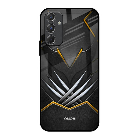 Black Warrior Samsung Galaxy F34 5G Glass Back Cover Online