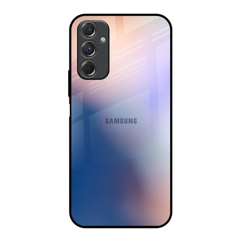 Blue Mauve Gradient Samsung Galaxy F34 5G Glass Back Cover Online