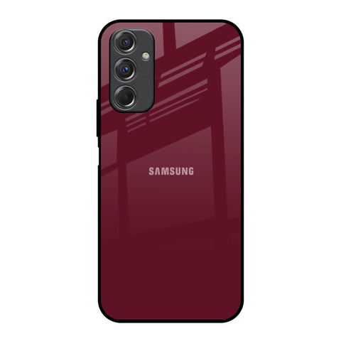 Classic Burgundy Samsung Galaxy F34 5G Glass Back Cover Online