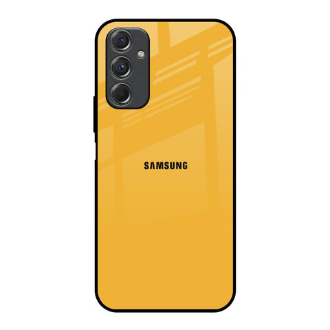 Fluorescent Yellow Samsung Galaxy F34 5G Glass Back Cover Online