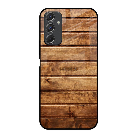 Wooden Planks Samsung Galaxy F34 5G Glass Back Cover Online