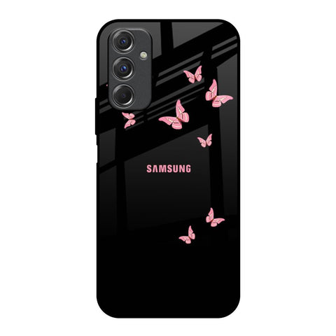 Fly Butterfly Samsung Galaxy F34 5G Glass Back Cover Online