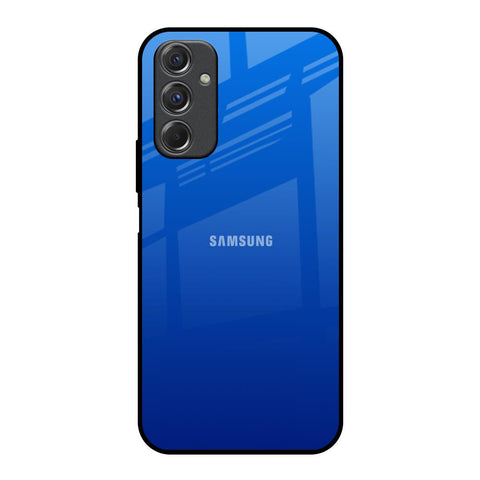 Egyptian Blue Samsung Galaxy F34 5G Glass Back Cover Online