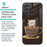 Tea With Kitty Glass Case For Samsung Galaxy F34 5G