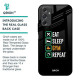 Daily Routine Glass Case for Samsung Galaxy F34 5G