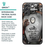 Royal Bike Glass Case for Samsung Galaxy F34 5G