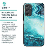Sea Water Glass Case for Samsung Galaxy F34 5G