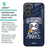Struggling Panda Glass Case for Samsung Galaxy F34 5G