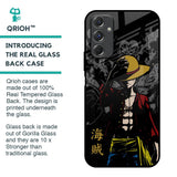 Dark Luffy Glass Case for Samsung Galaxy F34 5G