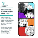 Anime Sketch Glass Case for Samsung Galaxy F34 5G