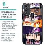 Anime Eyes Glass Case for Samsung Galaxy F34 5G