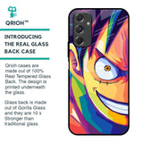 Monkey Wpap Pop Art Glass Case for Samsung Galaxy F34 5G
