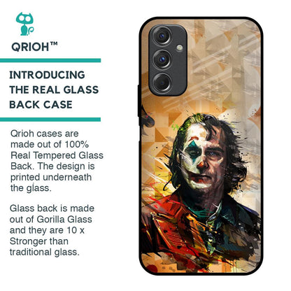 Psycho Villain Glass Case for Samsung Galaxy F34 5G