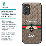 Blind For Love Glass Case for Samsung Galaxy F34 5G