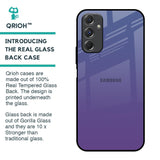 Indigo Pastel Glass Case For Samsung Galaxy F34 5G