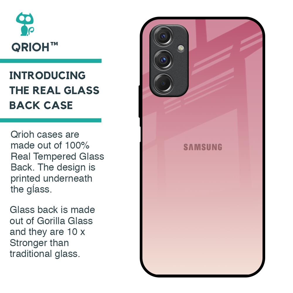 Blooming Pink Glass Case for Samsung Galaxy F34 5G