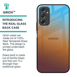 Rich Brown Glass Case for Samsung Galaxy F34 5G