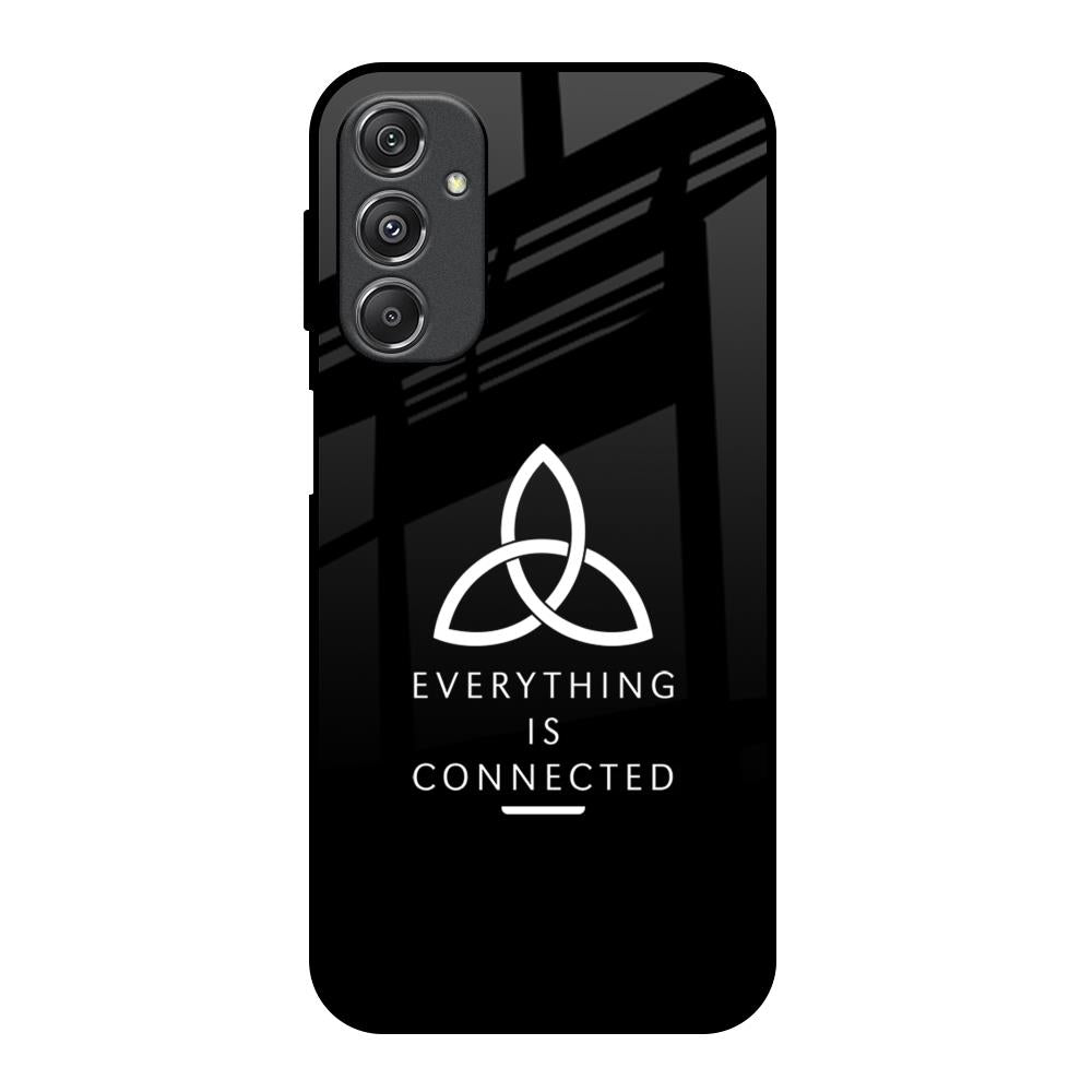 Everything Is Connected Samsung Galaxy M34 5G Glass Back Cover Online