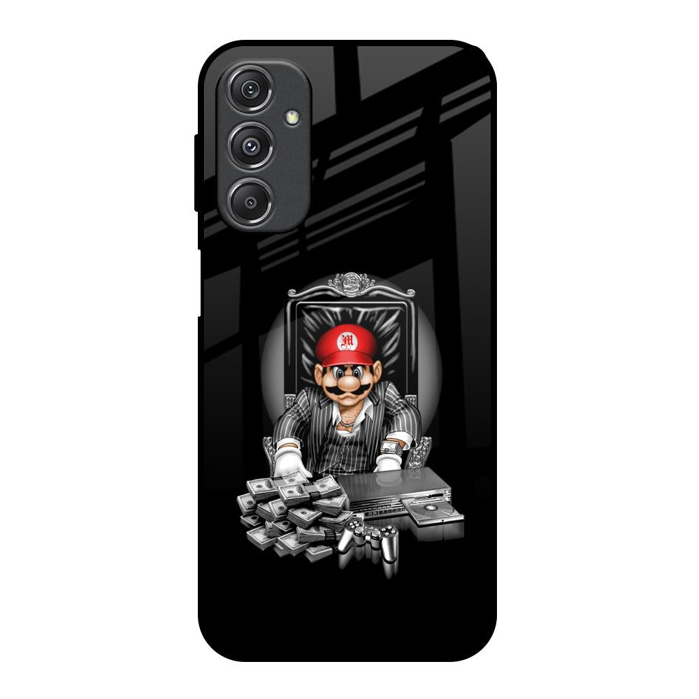 Dark Secret Samsung Galaxy M34 5G Glass Back Cover Online