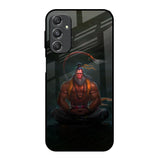 Lord Hanuman Animated Samsung Galaxy M34 5G Glass Back Cover Online