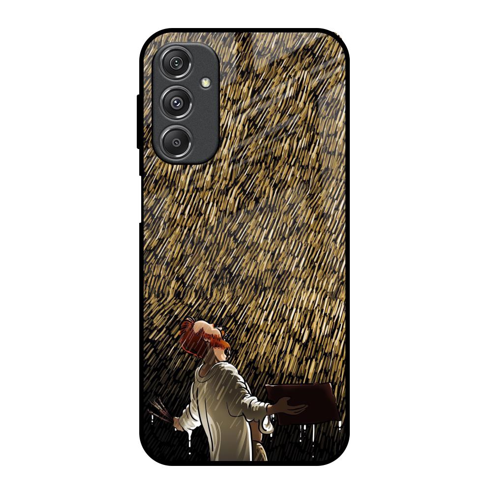 Rain Festival Samsung Galaxy M34 5G Glass Back Cover Online
