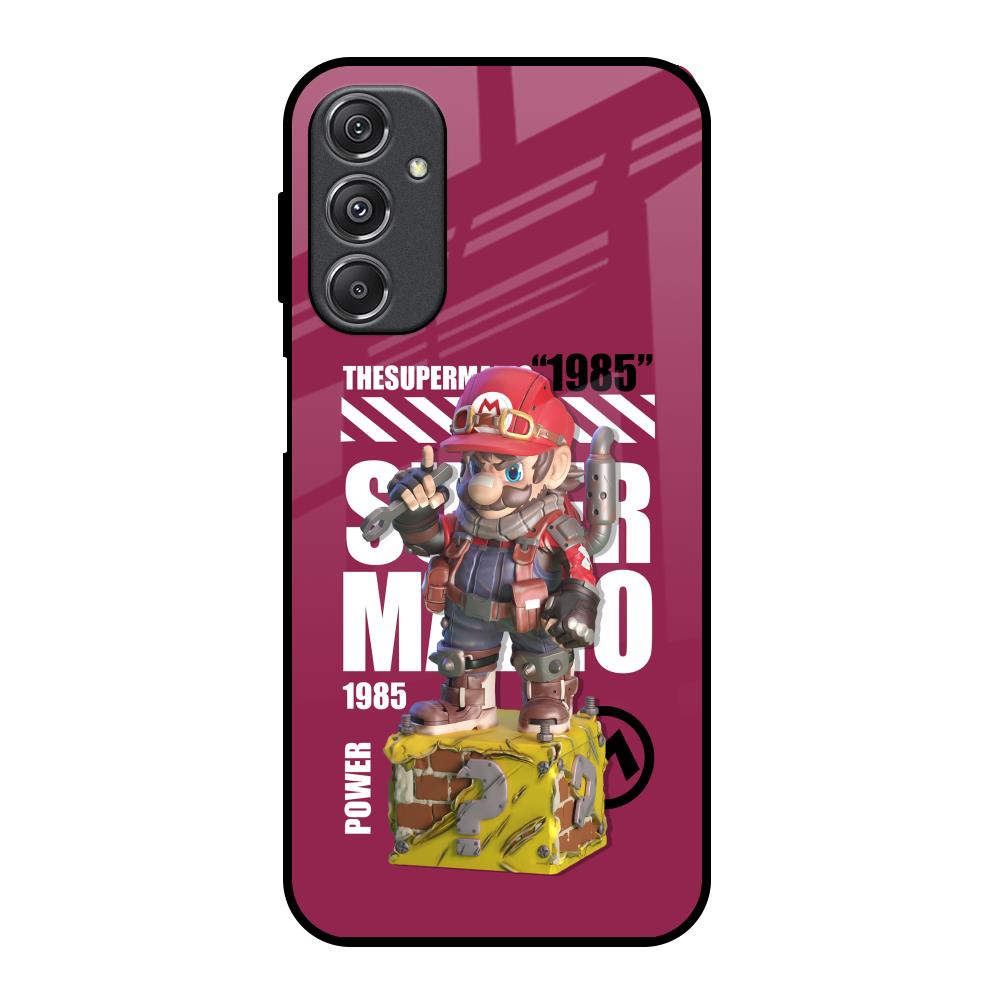 Gangster Hero Samsung Galaxy M34 5G Glass Back Cover Online