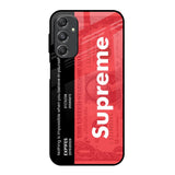 Supreme Ticket Samsung Galaxy M34 5G Glass Back Cover Online