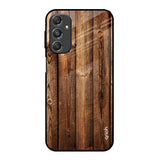 Timber Printed Samsung Galaxy M34 5G Glass Back Cover Online