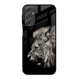 Brave Lion Samsung Galaxy M34 5G Glass Back Cover Online